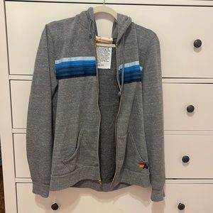 aviator nation zip up